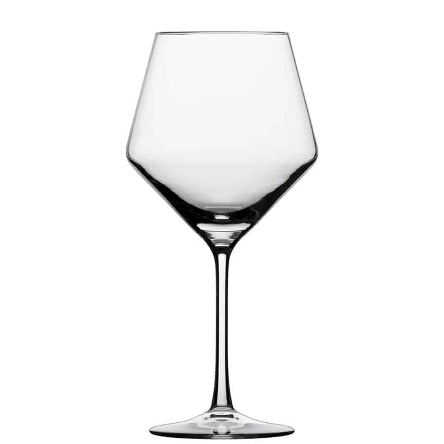 שישיית כוסות יין קריסטל סדרת פיור בורגונדי