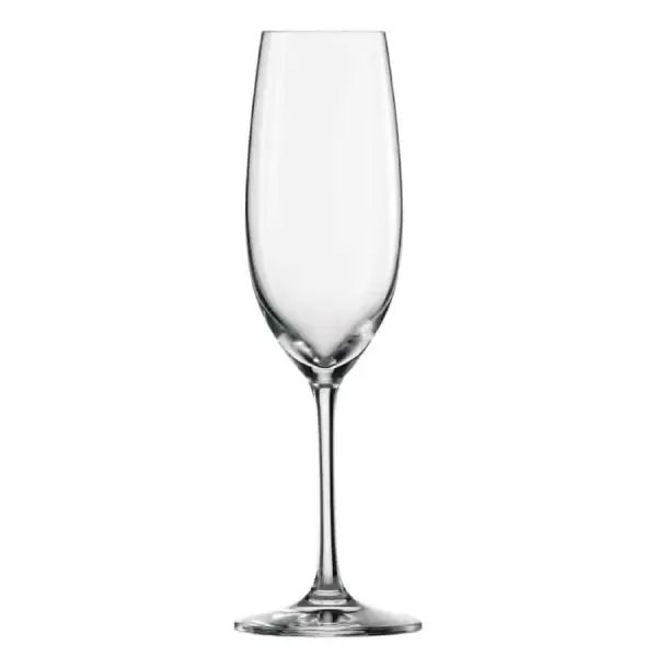 שישיית כוסות שמפניה קריסטל סדרת איבנטו 0.23 ליטר